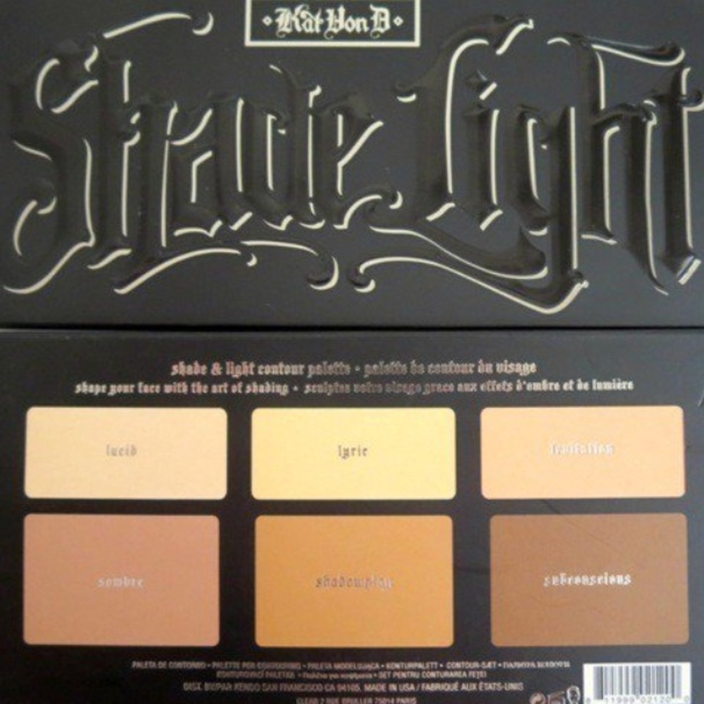 Kat Von D contour palette